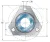 Подшипниковый корпус PFT 204 в Ростове-на-Дону
