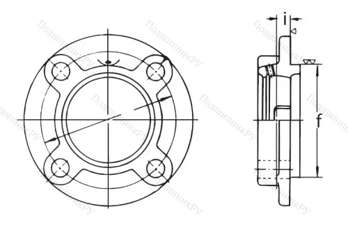 Подшипниковый корпус FC 207 (ASAHI) в Ростове-на-Дону