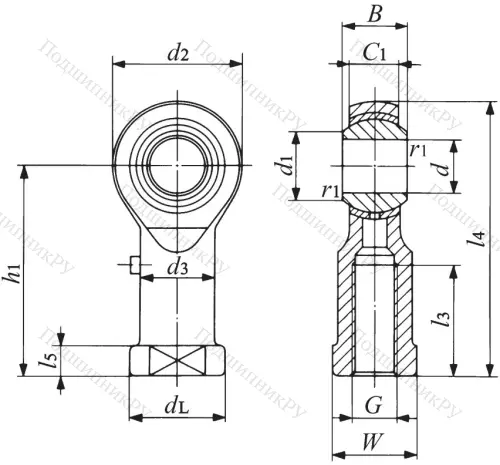 Шарнирная головка PHS 12 L в Ростове-на-Дону