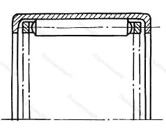 Модификация подшипника ск404720Е размер 40x47x20