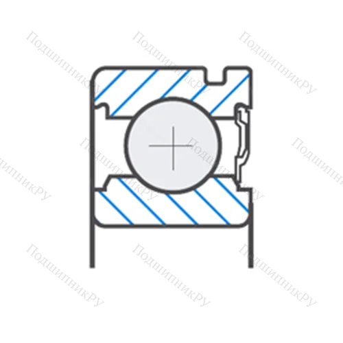 Подшипник шариковый радиальный AB 41386 от производителя  SNR
