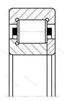 Подшипник  92315 (NUP 315) размер 75x160x37