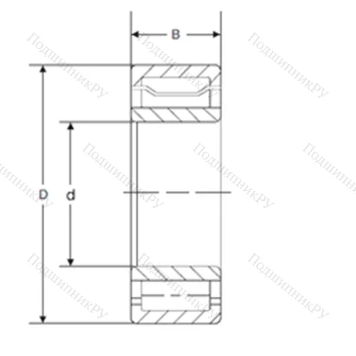Подшипник роликовый радиальный A 5236 WB от производителя  SIGMA