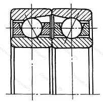 Подшипник 7418B.MA/DF размер 90x225x54 от производителя  SKF
