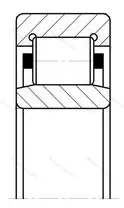 Модификация подшипника 5-32306Д2 размер 30x72x19 от производителя  ГПЗ-4