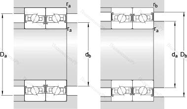 Подшипник S 7010 CB/HCP 4A
