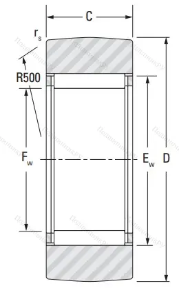 Подшипник RSTO 8 от производителя  KOYO