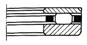 Подшипник  219807 размер 35x52x6,5 от производителя  ГПЗ-4