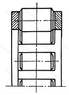 Подшипник  822704 размер 22x26x5,8