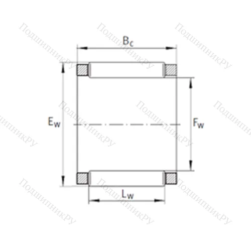 Подшипник игольчатый радиальный