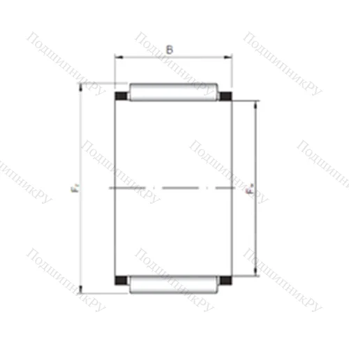 Подшипник игольчатый радиальный KBK 20X 25X 32