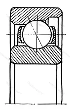 Подшипник 7000CD/P 2 размер 10x26x8 от производителя  SKF