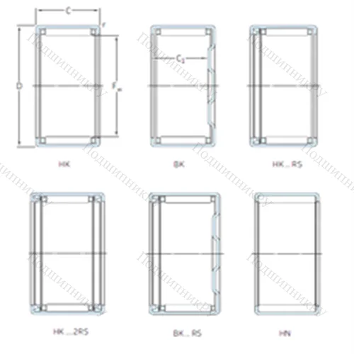 Подшипник игольчатый радиальный HK 4516