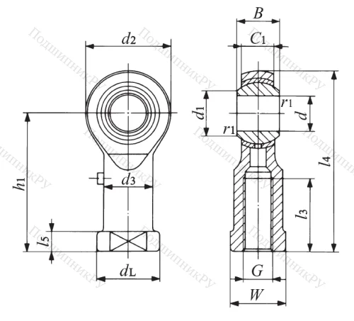 Шарнирная головка PHS 10 A в Ростове-на-Дону