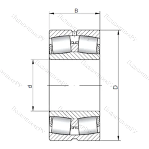 Подшипник роликовый радиальный самоцентрирующийся 21308 CW 33 от производителя  CX