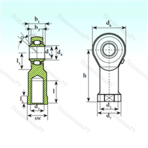 Подшипник роликовый радиальный самоцентрирующийся TSF 25 RB