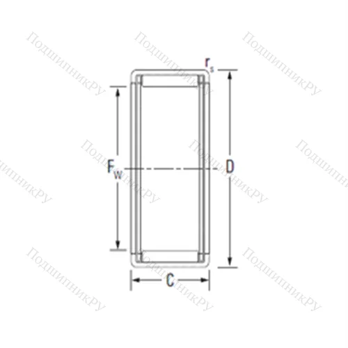 Подшипник игольчатый радиальный F-226931.2