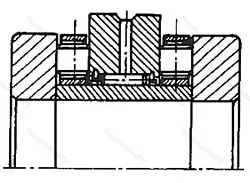 Модификация подшипника 4-504911 размер 55x115/100x82 от производителя  ГПЗ-3