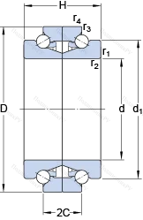 Подшипник BTW 95 CTN 9/SP в Ростове-на-Дону