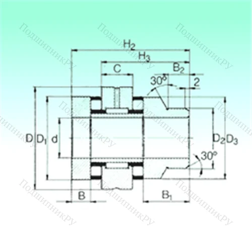 Подшипник комбинированный ZARN 70130 L TN от производителя  NBS