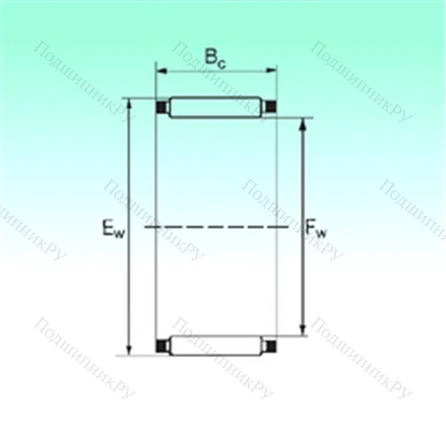 Подшипник игольчатый радиальный K 10x13x10 TN от производителя  NBS