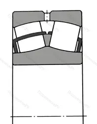 Подшипник  4053144 (24044) размер 220x340x118 от производителя  ГОСТ