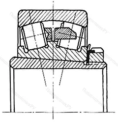 Модификация подшипника 13536 размер 180x360x98/150 от производителя  ГПЗ-11