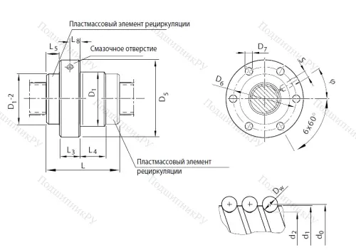 Винтовой узел R 150231041 в Ростове-на-Дону