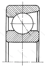 Подшипник  746760 размер 300x395x52 от производителя  ГПЗ-23