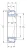 Конический роликовый подшипник 30306 J 2/Q от производителя  SKF