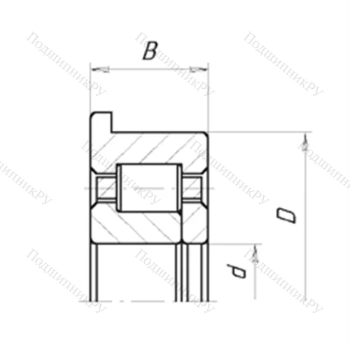 Подшипник роликовый радиальный BC 1B 319546C/VB 017 от производителя  SKF
