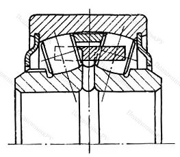 Модификация подшипника 83701К1С21 размер 12x37x17/21 ГПЗ-29