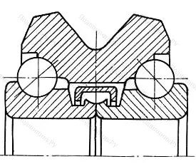 Модификация подшипника 776701Х размер 12x49,4x40 от производителя  ГПЗ-23