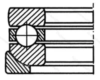 Подшипник  53224+U 224 (18224) размер 120x170/175x46 от производителя  SKF
