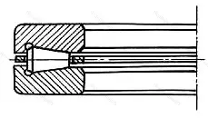 Модификация подшипника 9019476К размер 380x670x175 от производителя  ГПЗ-9