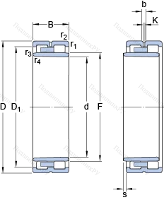 Подшипник NNU 49/600 BK/SPW 33X в Ростове-на-Дону