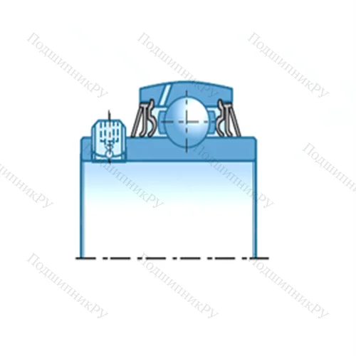Подшипник шариковый радиальный UC 309G 2