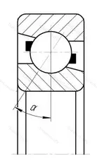 Модификация подшипника 5-36203К размер 17x40x12 от производителя  ГПЗ-4