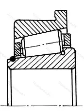 Подшипник  33217R (3067217) размер 85x150x49 от производителя  SKF Подшипник  33217R (3067217) размер 85x150x49 от производителя  SKF