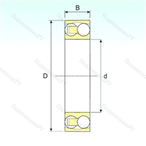 Подшипник шариковый радиальный самоцентрирующийся 1200 TN 9 от производителя  ISB