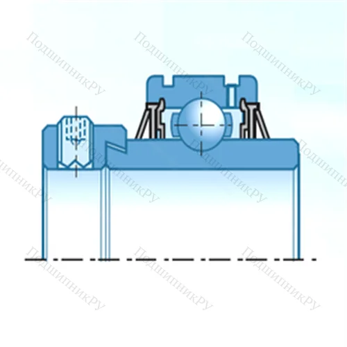 Подшипник шариковый радиальный UELS 209LD 1N