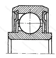 Модификация подшипника 980077ЮУТС2 размер 7x19x6/8 от производителя  ГПЗ-3