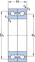 Подшипник BTM 110 ATN 9/P 4CDB в Ростове-на-Дону