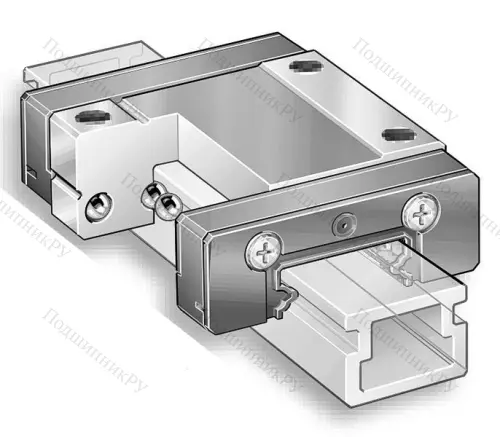 Каретка коррозионностойкая, двухрядная KWEM 15-G 2-G 2-B-V 0 в Ростове-на-Дону