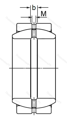 Шарнирный подшипник GE 50 ES в Ростове-на-Дону