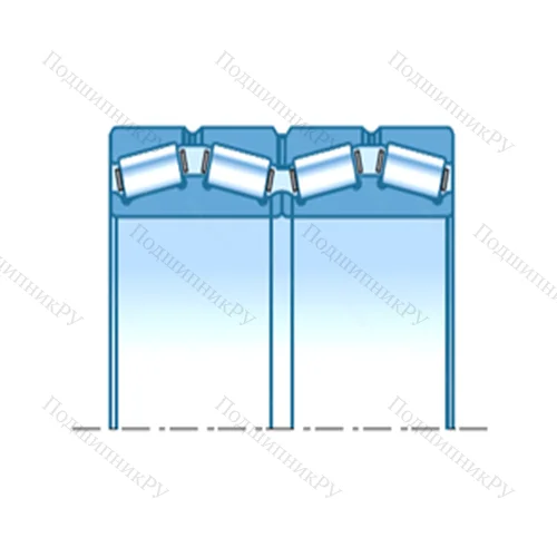 Подшипник роликовый радиально-упорный CRO-6220LL от производителя  NTN
