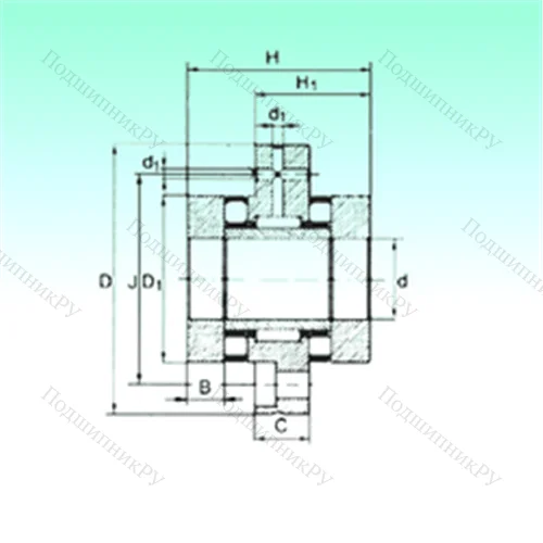Подшипник комбинированный ZARF 2575 TN от производителя  NBS