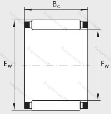 Подшипник K 25x29x17 A/0-7 в Ростове-на-Дону