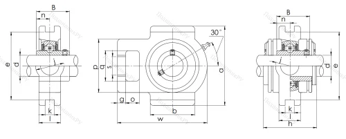 Подшипниковый узел UCT 207 в Ростове-на-Дону Подшипниковый узел UCT 207 в Ростове-на-Дону