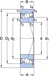 Подшипник S 7005 FW/HC в Ростове-на-Дону